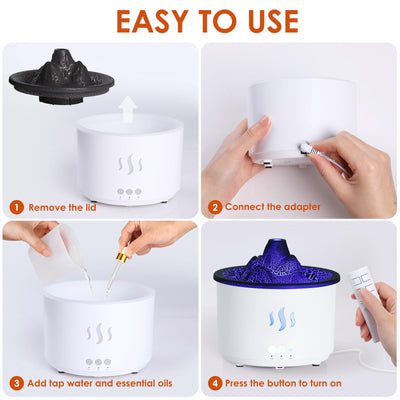 Aroma diffuser for fragrance oils