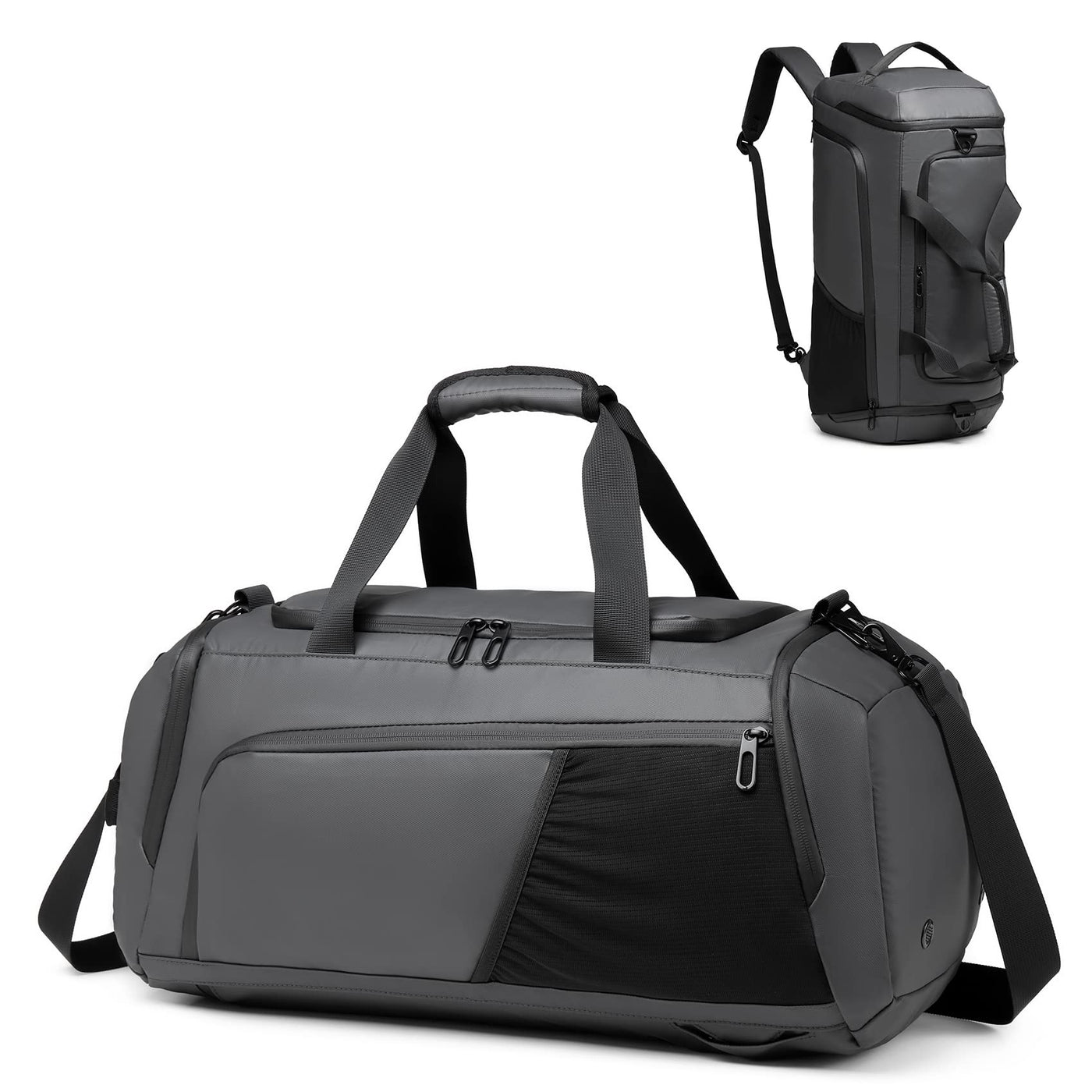 Sports bags with shoe compartment