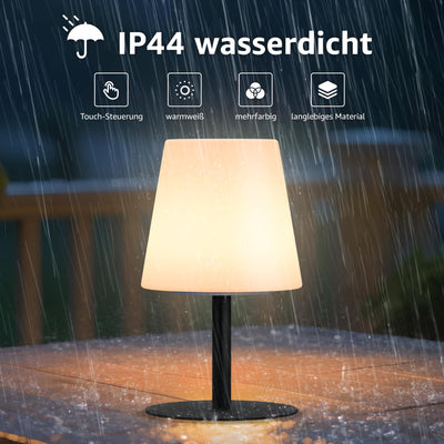 LED Outdoor Table Lamp with 8 Colors Cordless Lamp