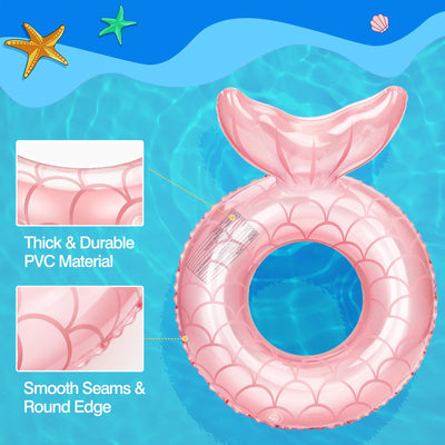 Anneau de natation gonflable