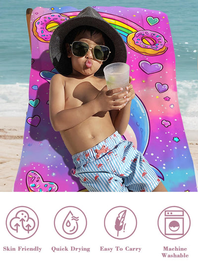 Serviettes de plage à séchage rapide