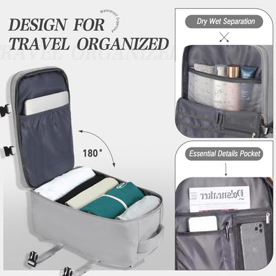 Backpack Hand Luggage Airplane Travel Backpack Carry On Luggage Travel Backpack