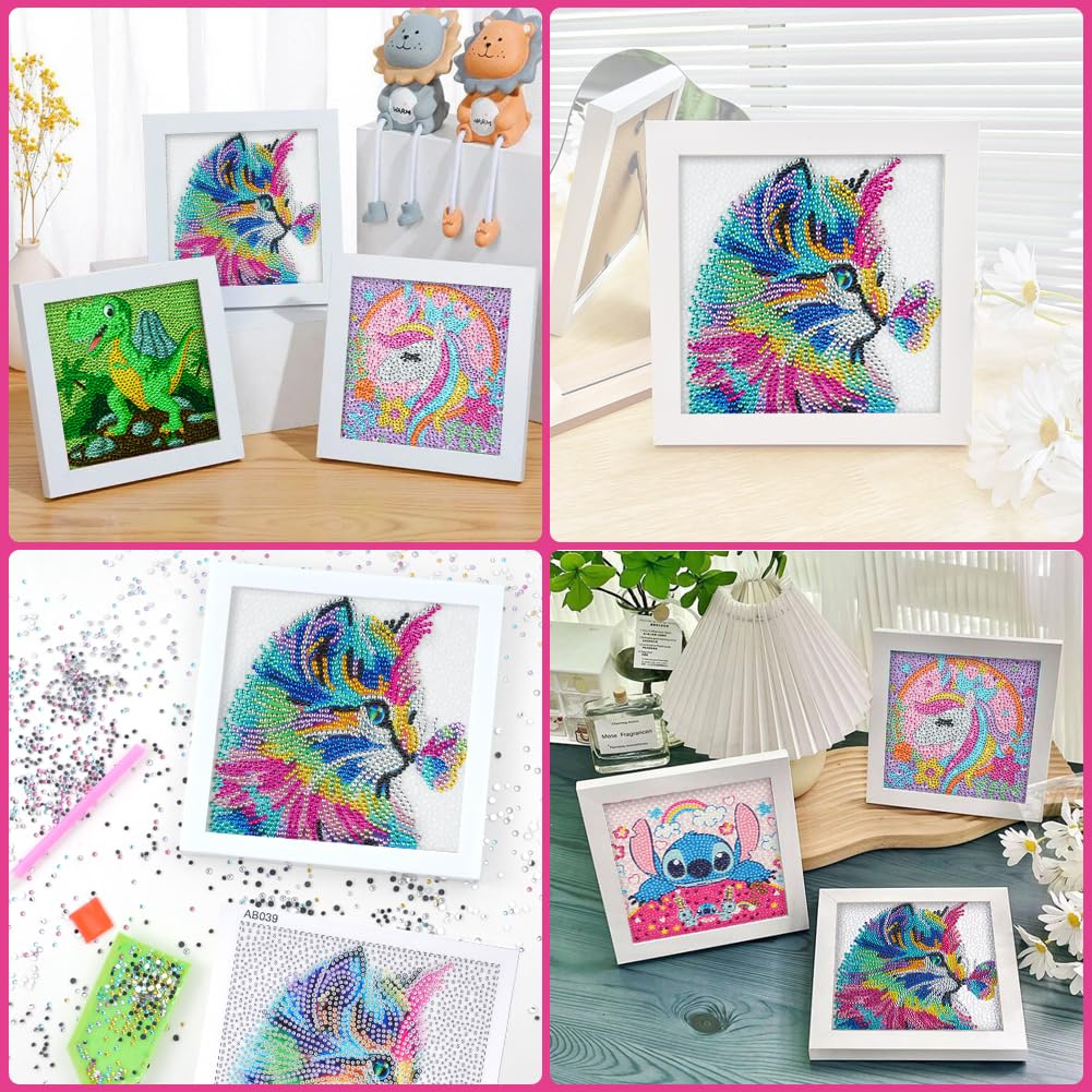 Diamond Painting Kinder, 5D DIY Diamond Painting Set