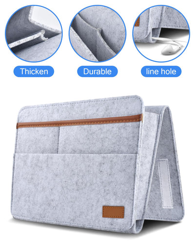 Bett Organizer Hook-in, Bett Tasche Hook-in dicken Filz Anti-Rutsch mit Schnalle