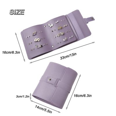 Rangement de boucles d'oreilles Pochette pour boucles d'oreilles Petits sacs de rangement de livres