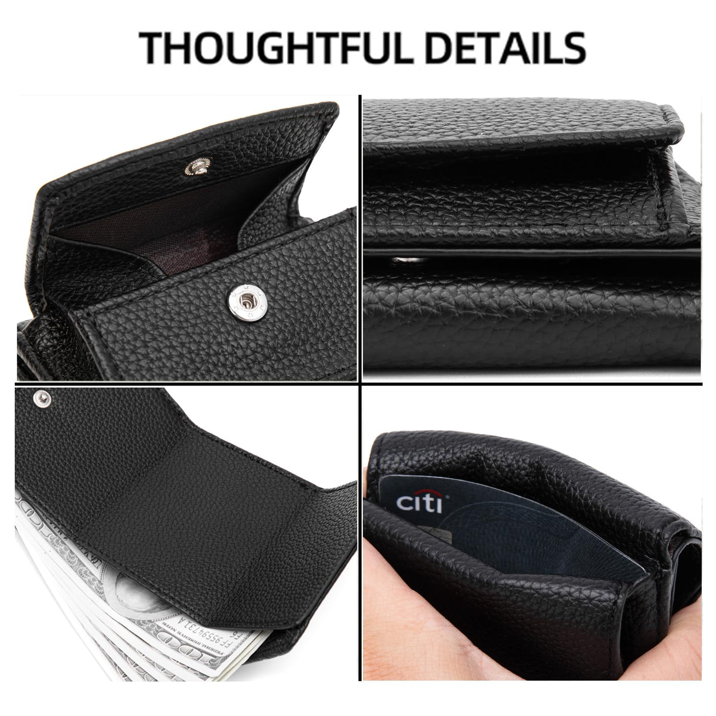 Petit Portefeuille En Cuir