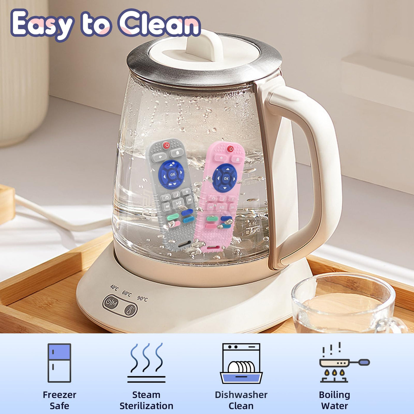 Jouet de dentition télécommande de dentition pour bébé