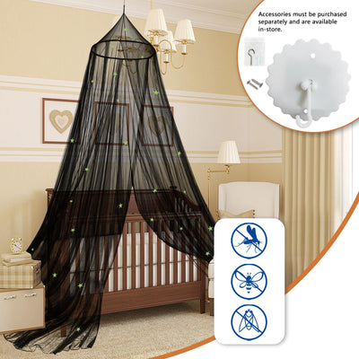 Crib canopy for house bed and single bed - Fantastic bedroom decoration for children's rooms - Large mosquito net canopy for children