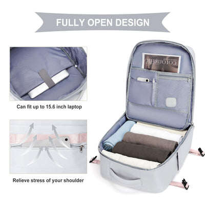 Sac à dos de voyage pour bagage à main d'avion sac à dos pour bagage à main d'avion ordinateur portable étanche