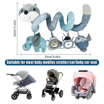 Kinderwagen Spielzeug für Babys - Spirale Kinderwagen hängen Spielzeug für Autositz & Baby mobile Kinderwagen Krippe