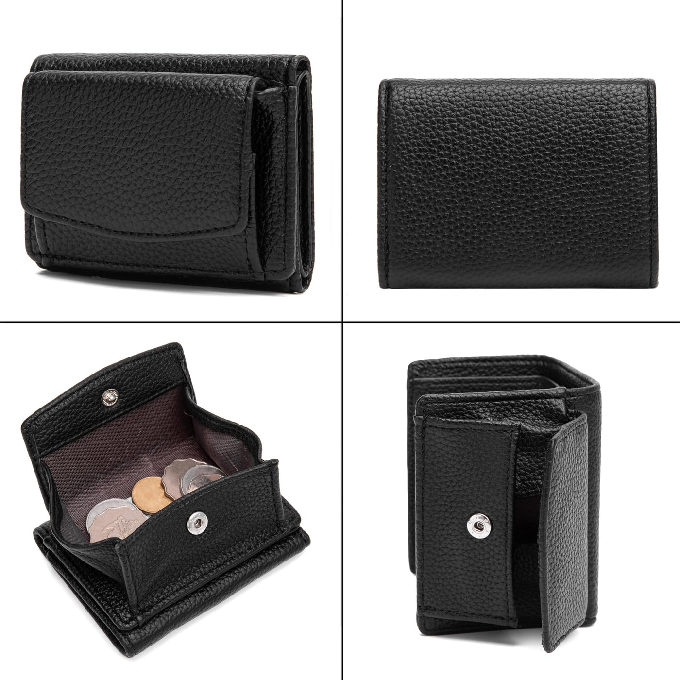 Petit Portefeuille En Cuir