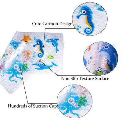 Tapis de douche antidérapant Protection anti-moisissure antidérapante