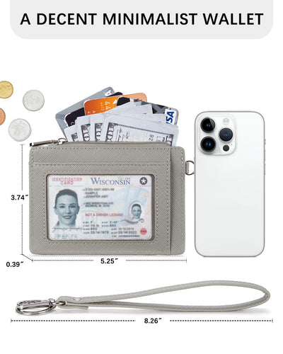 Small wallet, PU leather credit card case RFID protection wallet card case