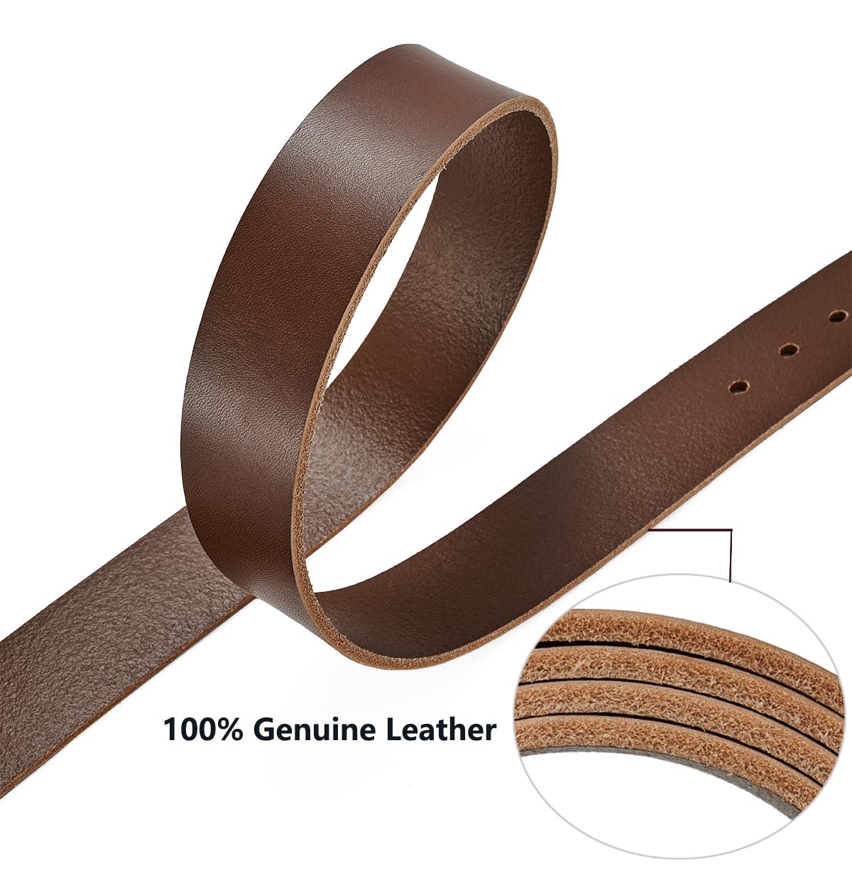 Leather belt High quality leather belt