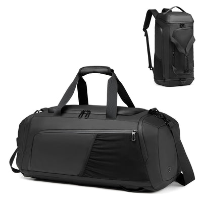 Sports bags with shoe compartment