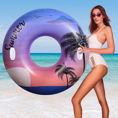 Anneau de piscine pour adultes, avec poignée