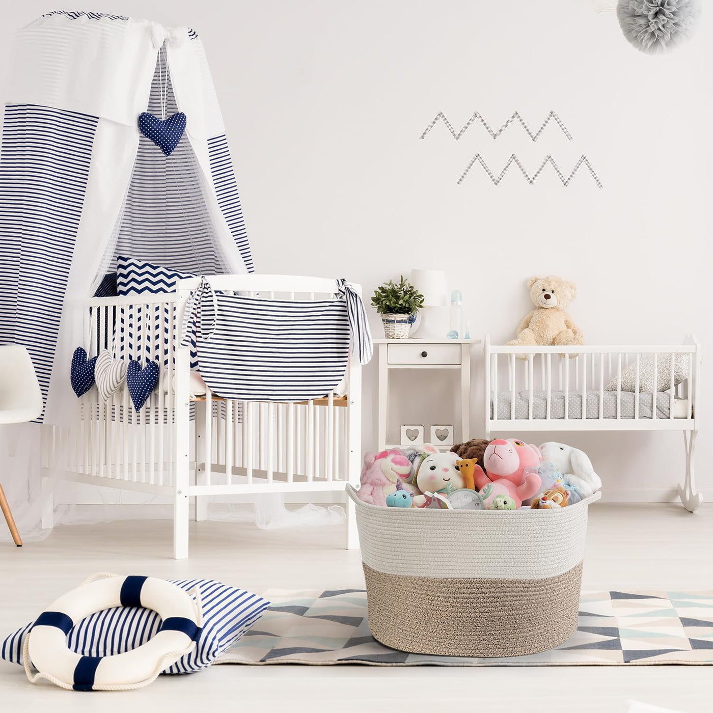 Aufbewahrungskorb für Wohnzimmer