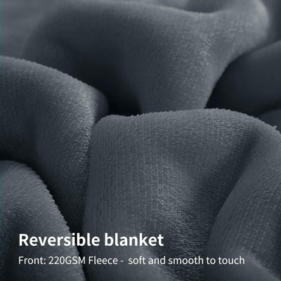 Thick cuddly blanket Fluffy - living blanket made of high-quality Sherpa fleece, Soft Soft Blanket