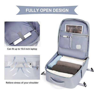 Sac à dos de voyage pour bagage à main d'avion sac à dos pour bagage à main d'avion ordinateur portable étanche