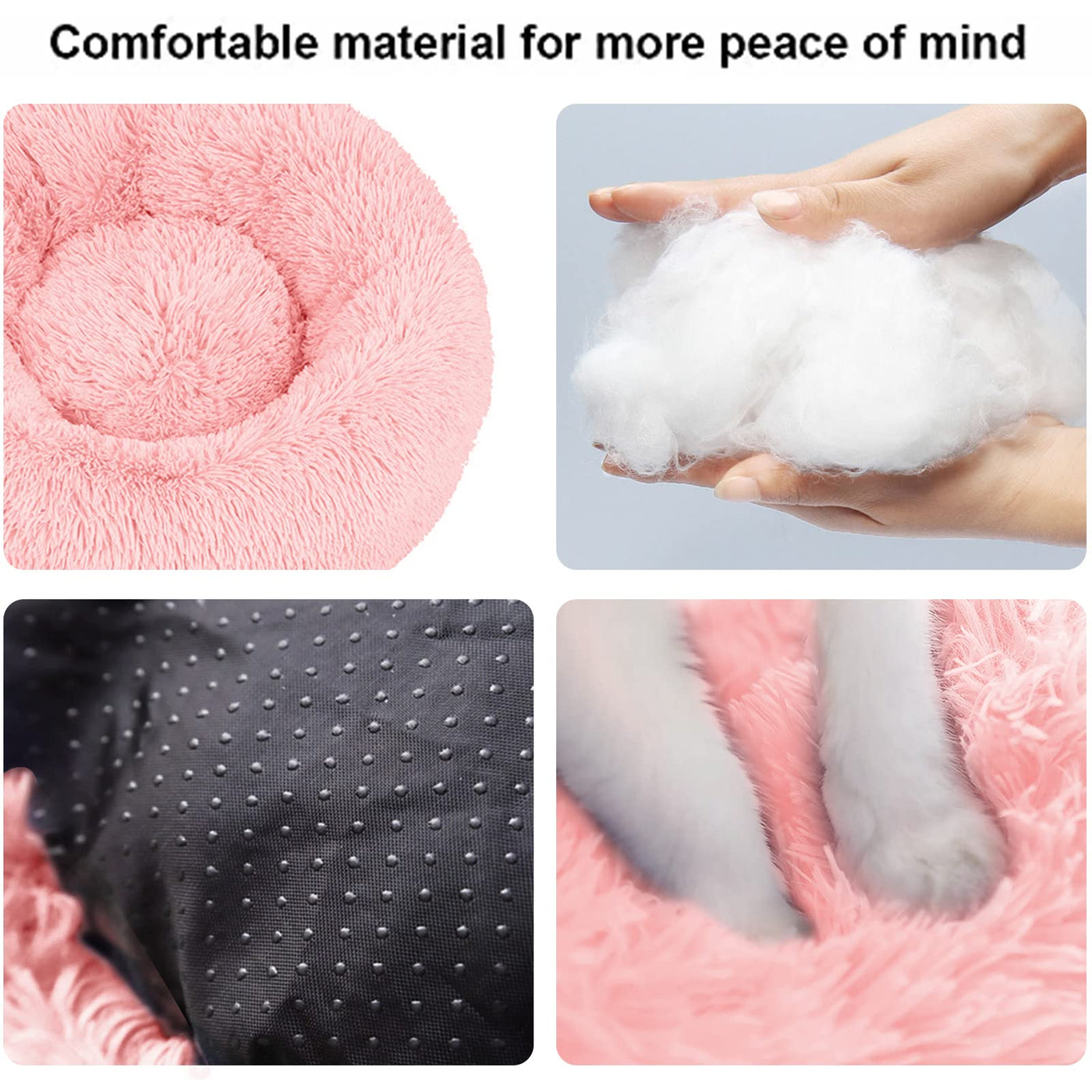 Cat Beds for Indoor Cats, Dog Bed for Small Melium Large Dogs