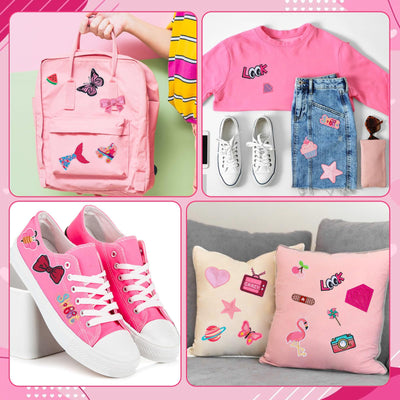 60 Pièces de Patchs pour le repassage DIY