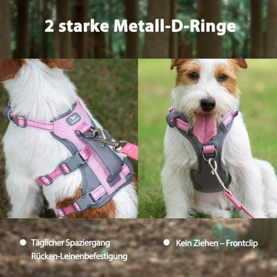 Harnais Réfléchissant pour Chien avec Poignée