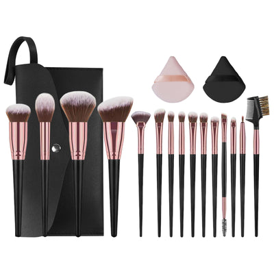 Brush Set Makeup, 15 Piece Professional Brush Set