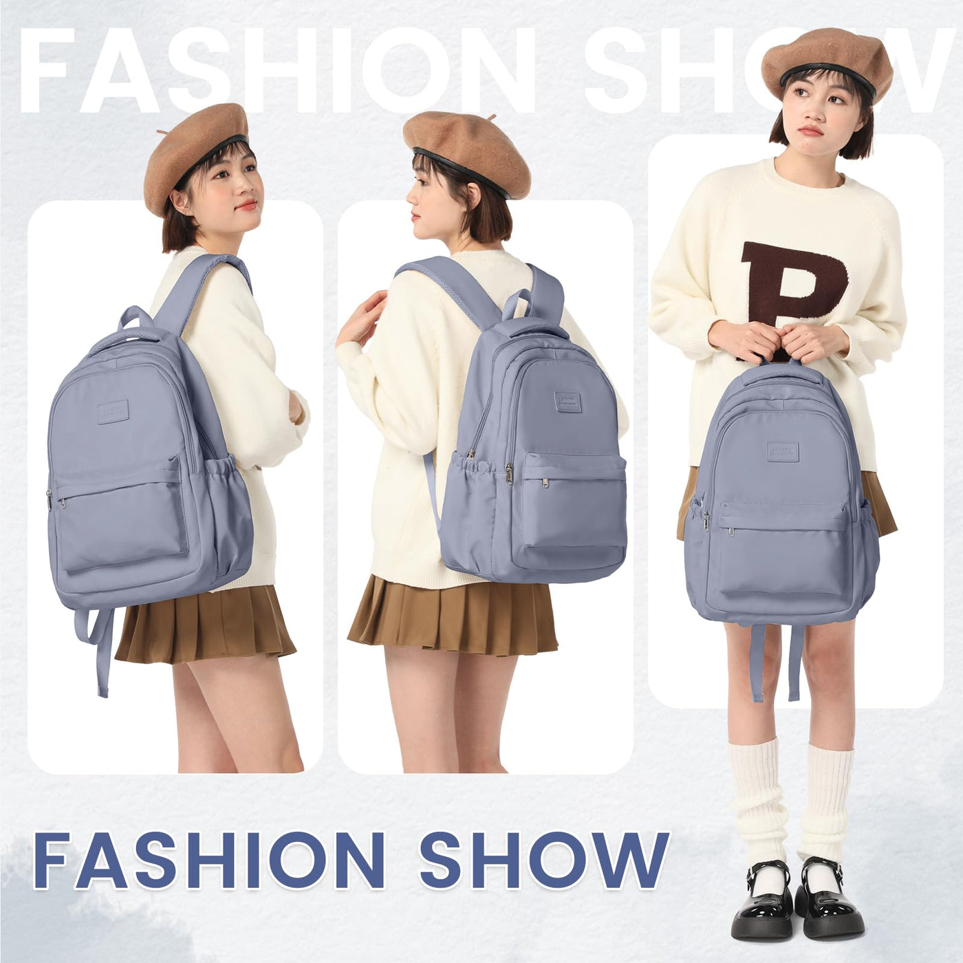 School backpack, lightweight school bags, waterproof school backpack for college school, casual backpack