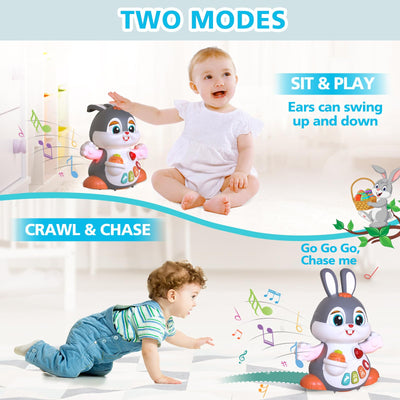 Baby musical toys toys,crawling toys baby toys ,Bunny toy Interactive learning toy with music