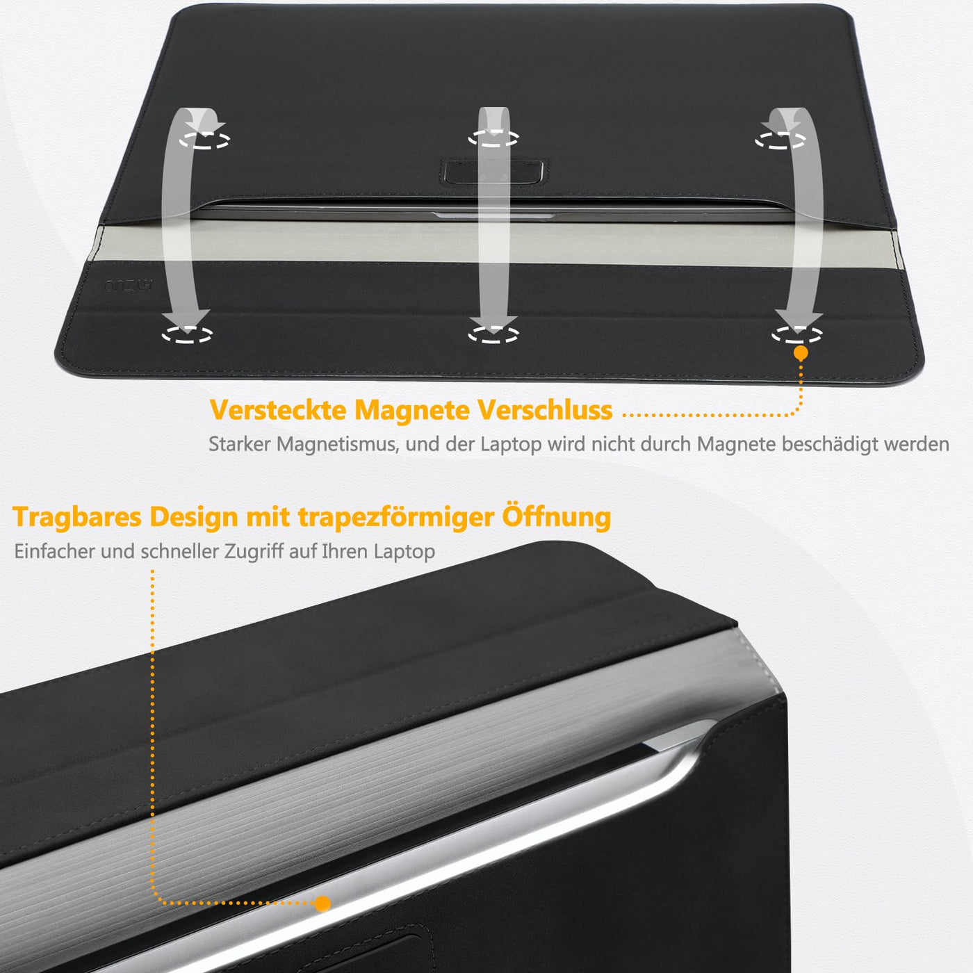 Housse pour ordinateur portable Housse pour ordinateur portable avec fonction de support
