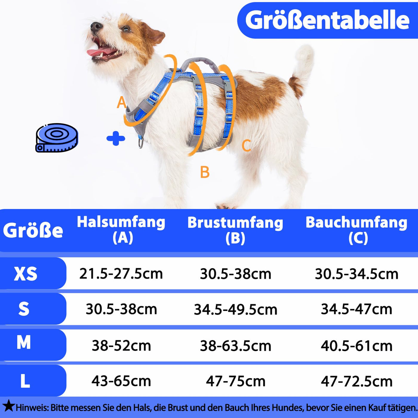 Reflective Dog Harness with Handle