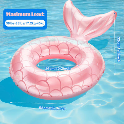 Anneau de natation gonflable