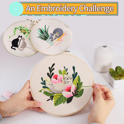Embroidery Kit Embroidery Kit For Beginners DIY Cross Stitch