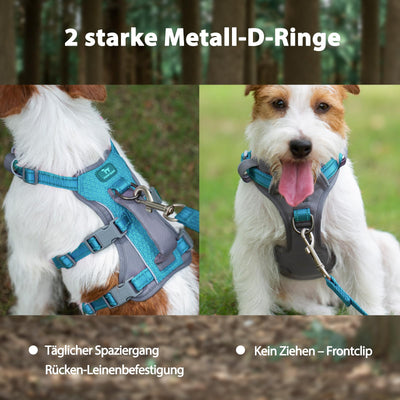 Harnais Réfléchissant pour Chien avec Poignée