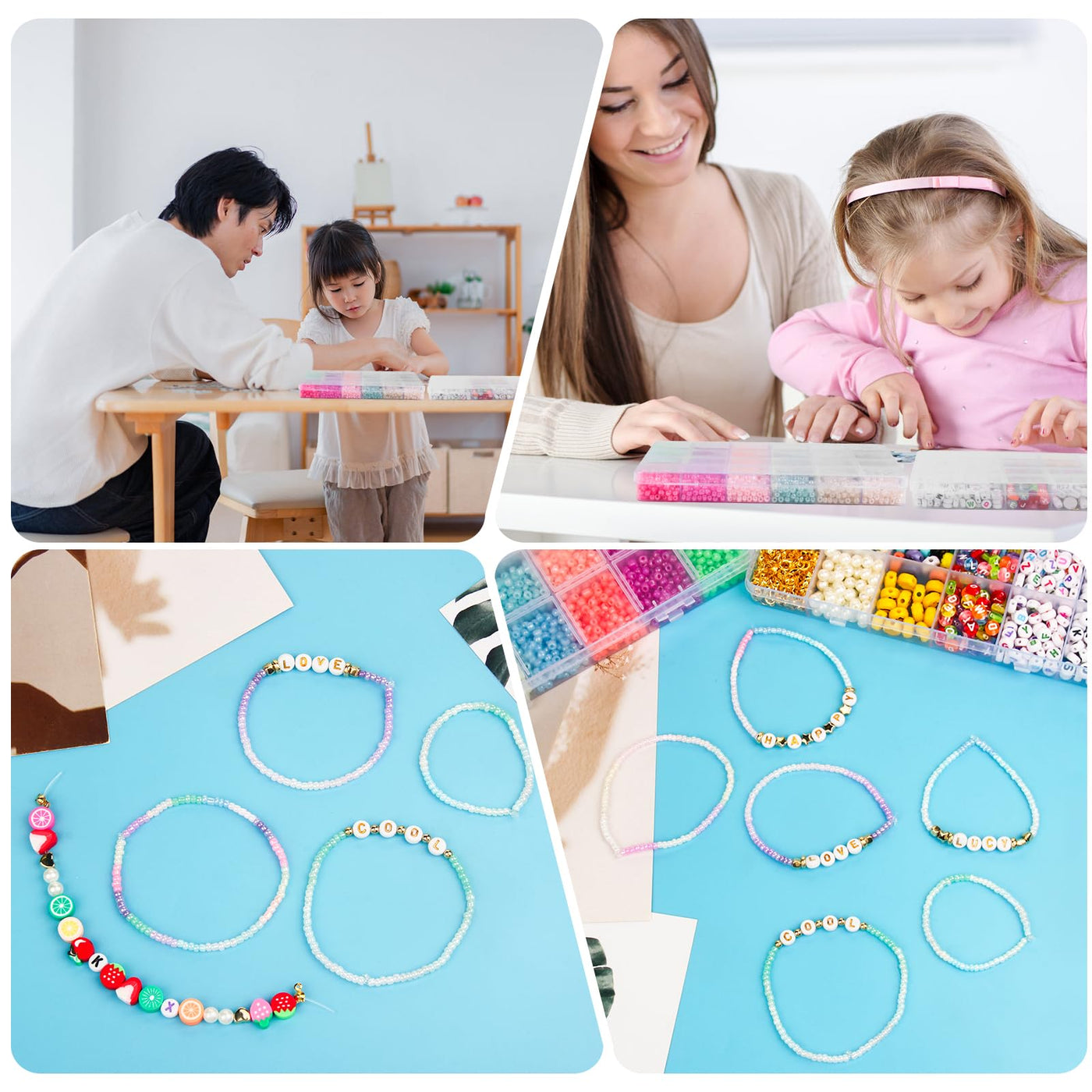 Making beads for bracelets by yourself