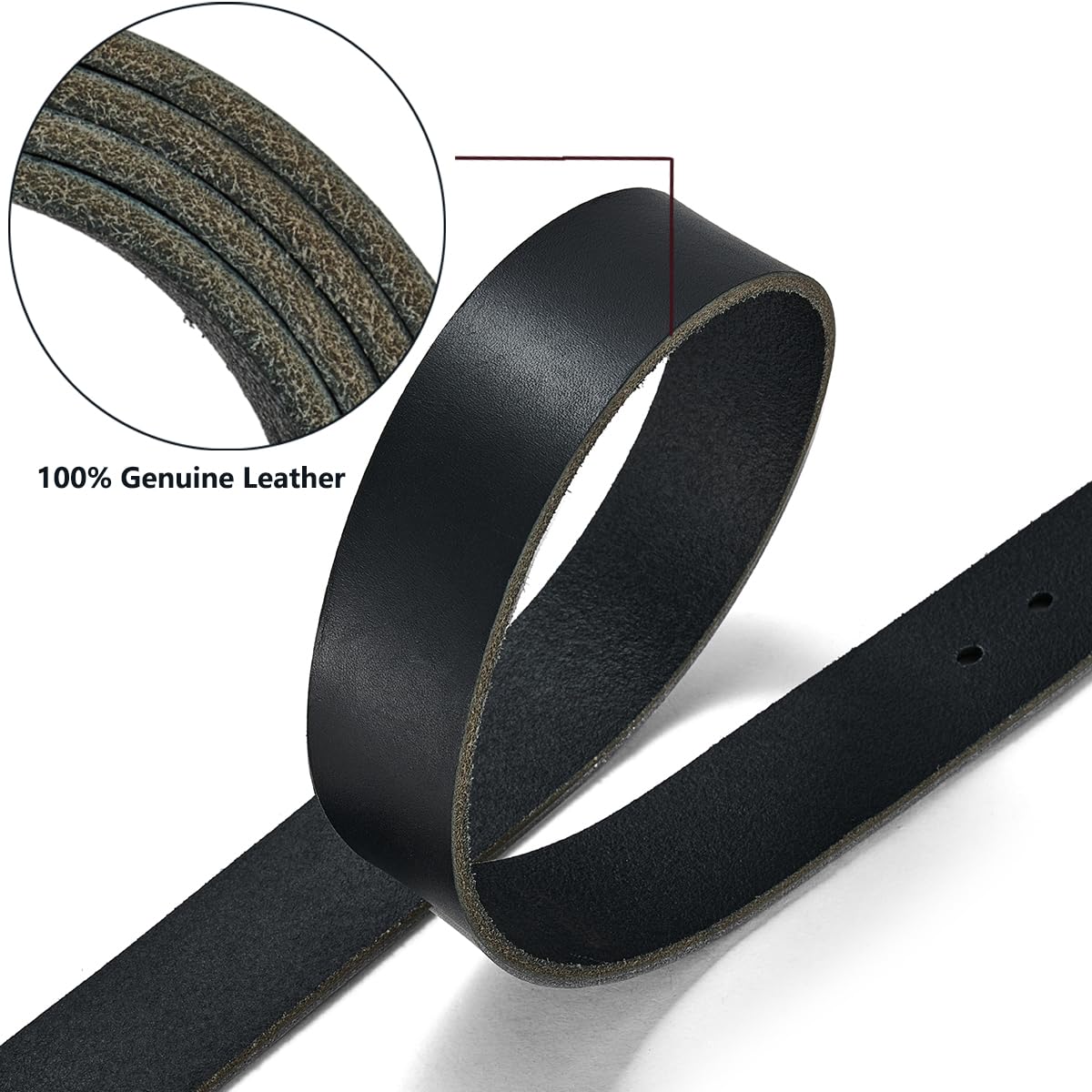 Leather belt High quality leather belt