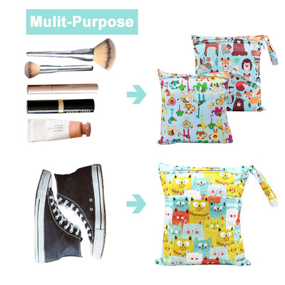 Sac humide, sac à couches 3 Pièces, Sac Organisateur Lavable