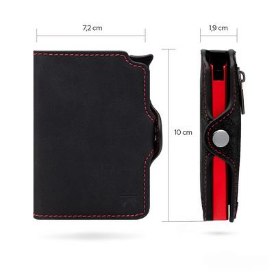 Porte-carte et porte-badge avec protection RFID et pince à billets