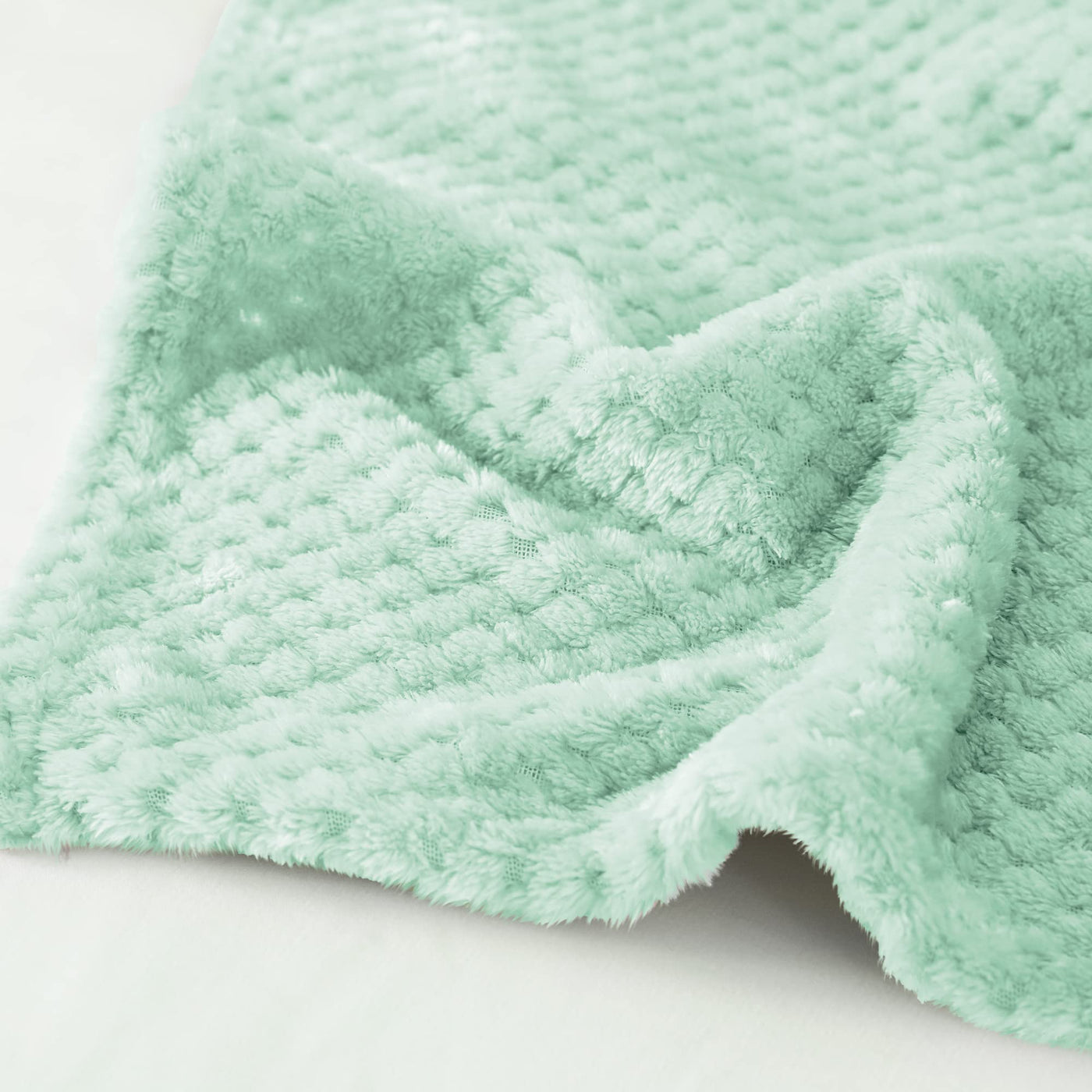 Couverture douillette Couverture en polaire super douce et chaude pour le canapé et le lit avec motif gaufré, couverture douillette et confortable