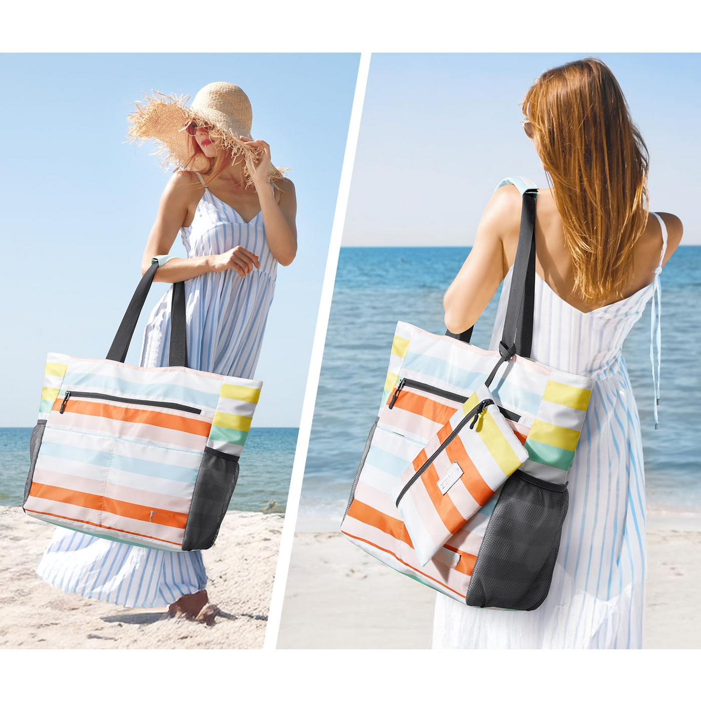 Sac de Plage Familial et Sac de Plage Pliable