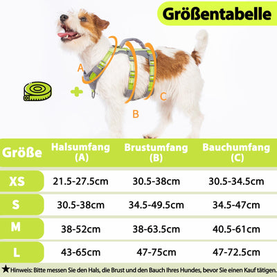 Harnais Réfléchissant pour Chien avec Poignée