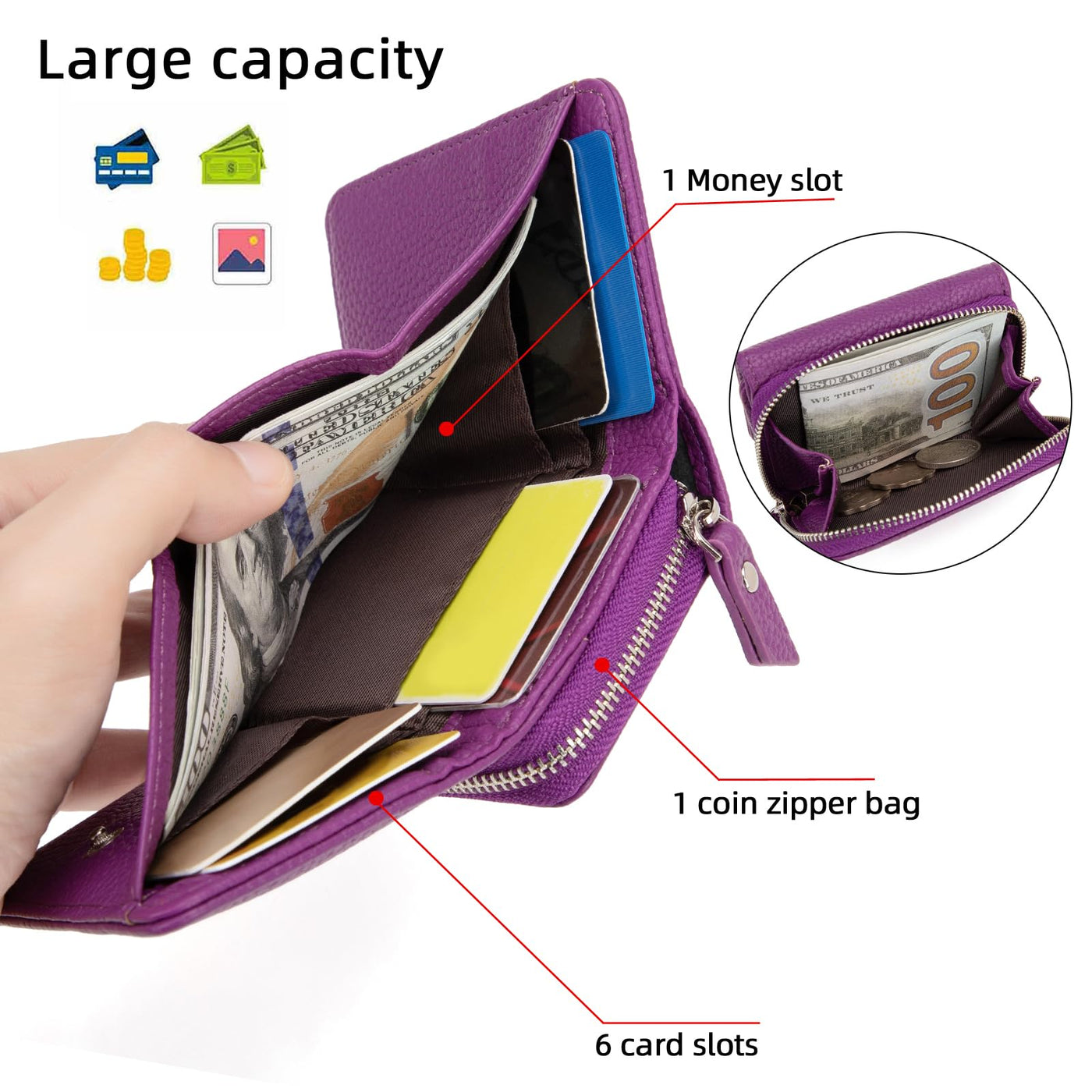 Leather Small Wallet