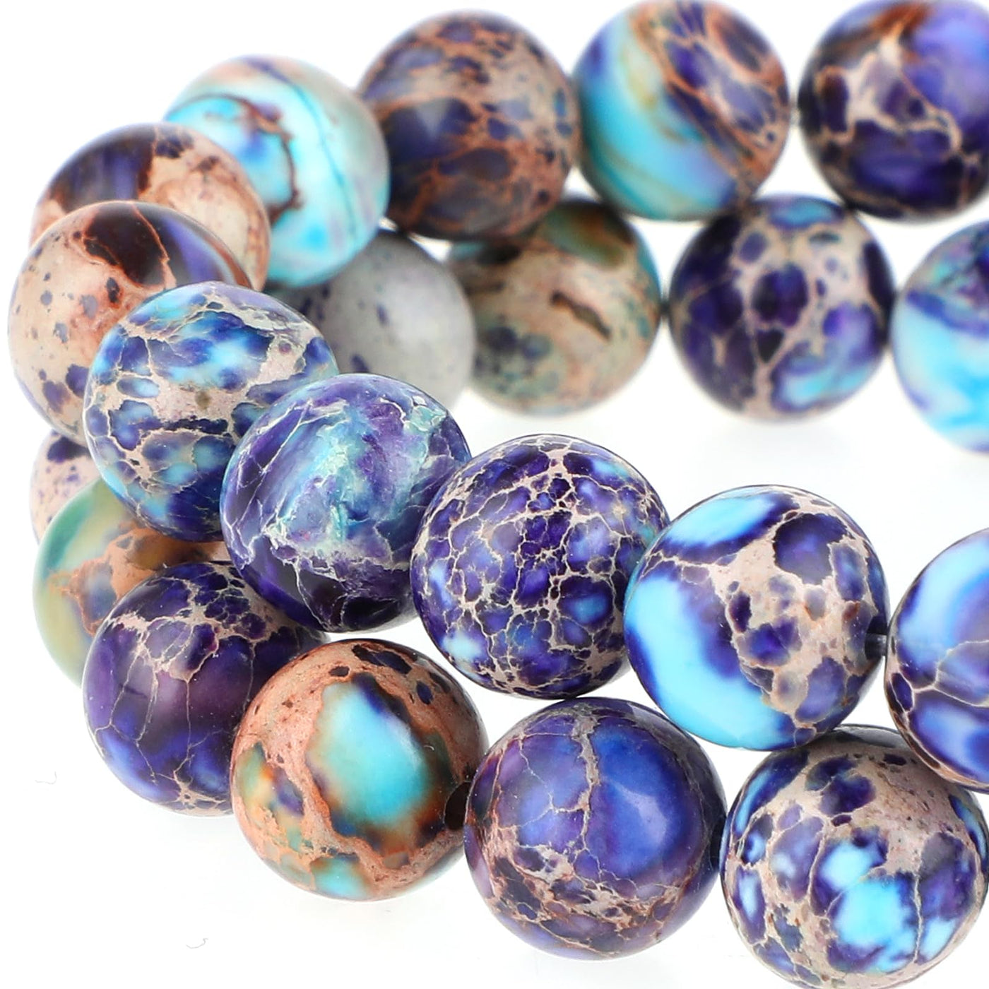 Bracelets made of natural stone beads with your own hands