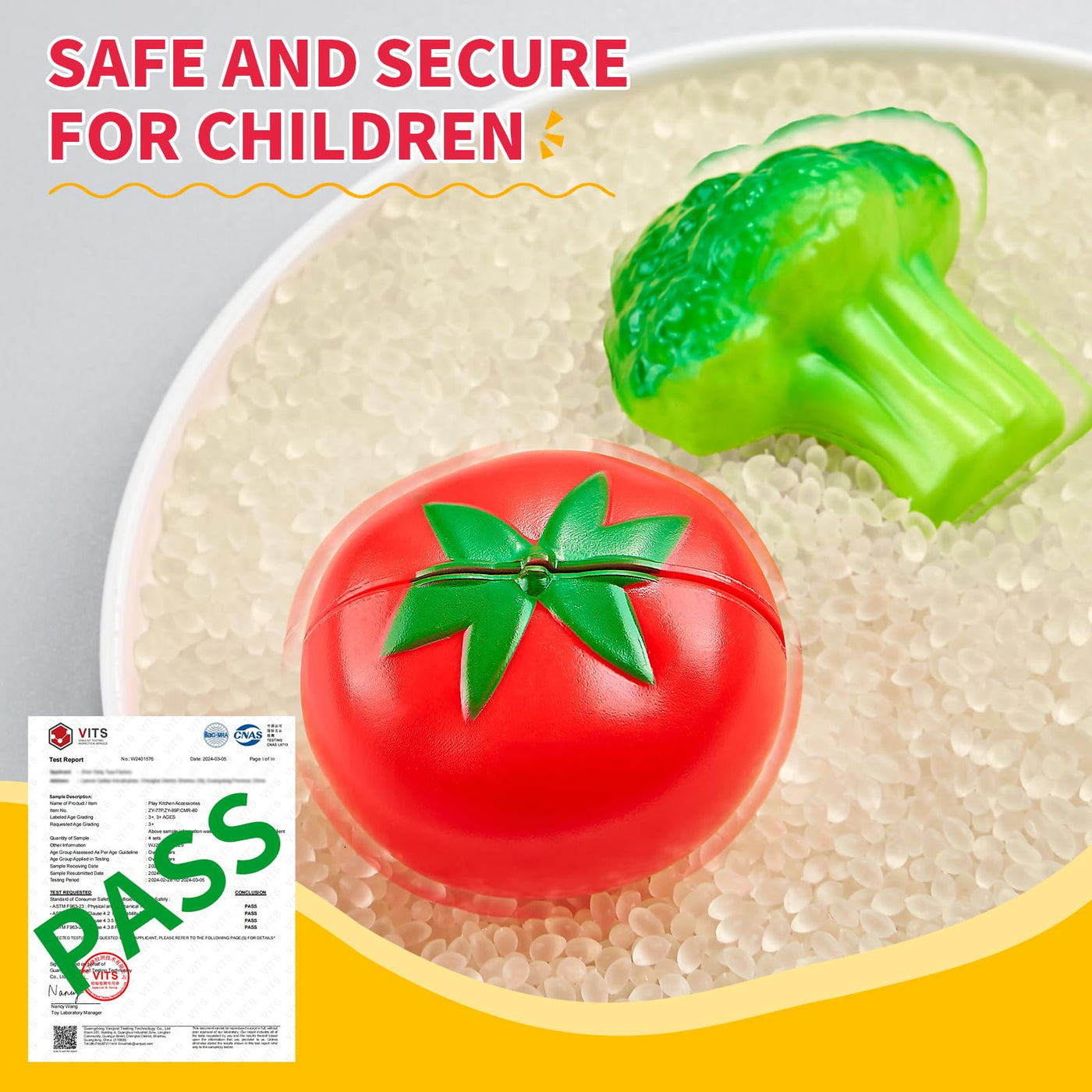 ensembles de Nourriture de Jeu pour Enfants Cuisine 80 Pièces Semblant de Nourriture avec 2 Paniers de Pique-nique pour Enfants, Nourriture Jouet avec Jouet à Pizza, Jouet de Coupe de Nourriture en Plastique