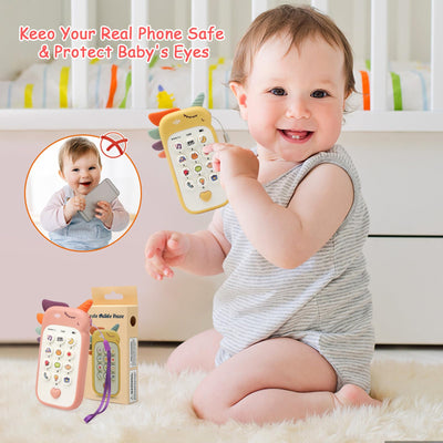 Baby phone, learning fun smart phone with songs sounds words sentences and flashing lights