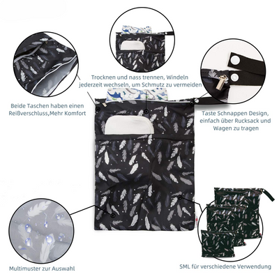 Sac à Couches 4 Pièces