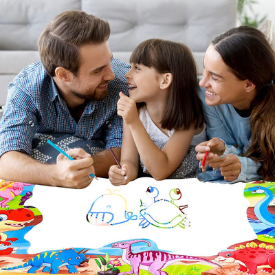 Magic water drawing mat