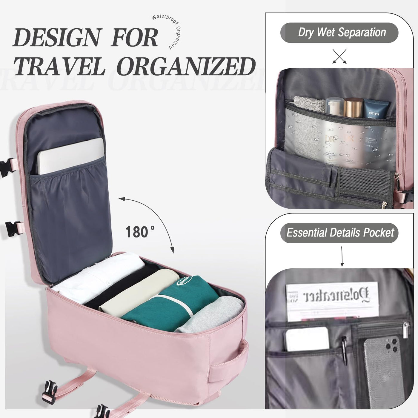 Backpack Hand Luggage Airplane Travel Backpack Carry On Luggage Travel Backpack