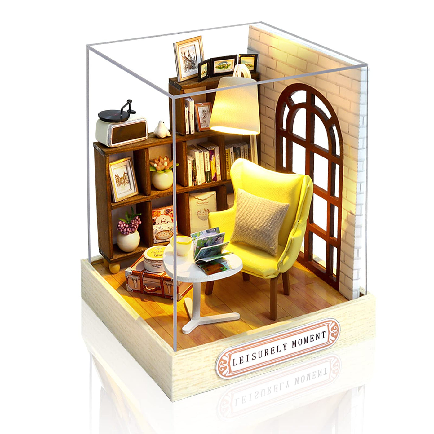 Doll's house miniature house for beginners to build, miniature doll's house to build yourself, miniature houses kit