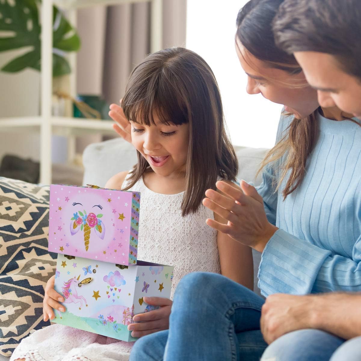 Musical jewelry box for children